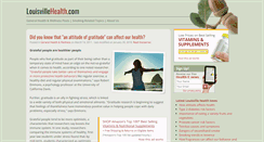 Desktop Screenshot of louisvillehealth.com