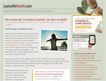 Tablet Screenshot of louisvillehealth.com